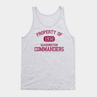 Property of Washington Commanders Tank Top